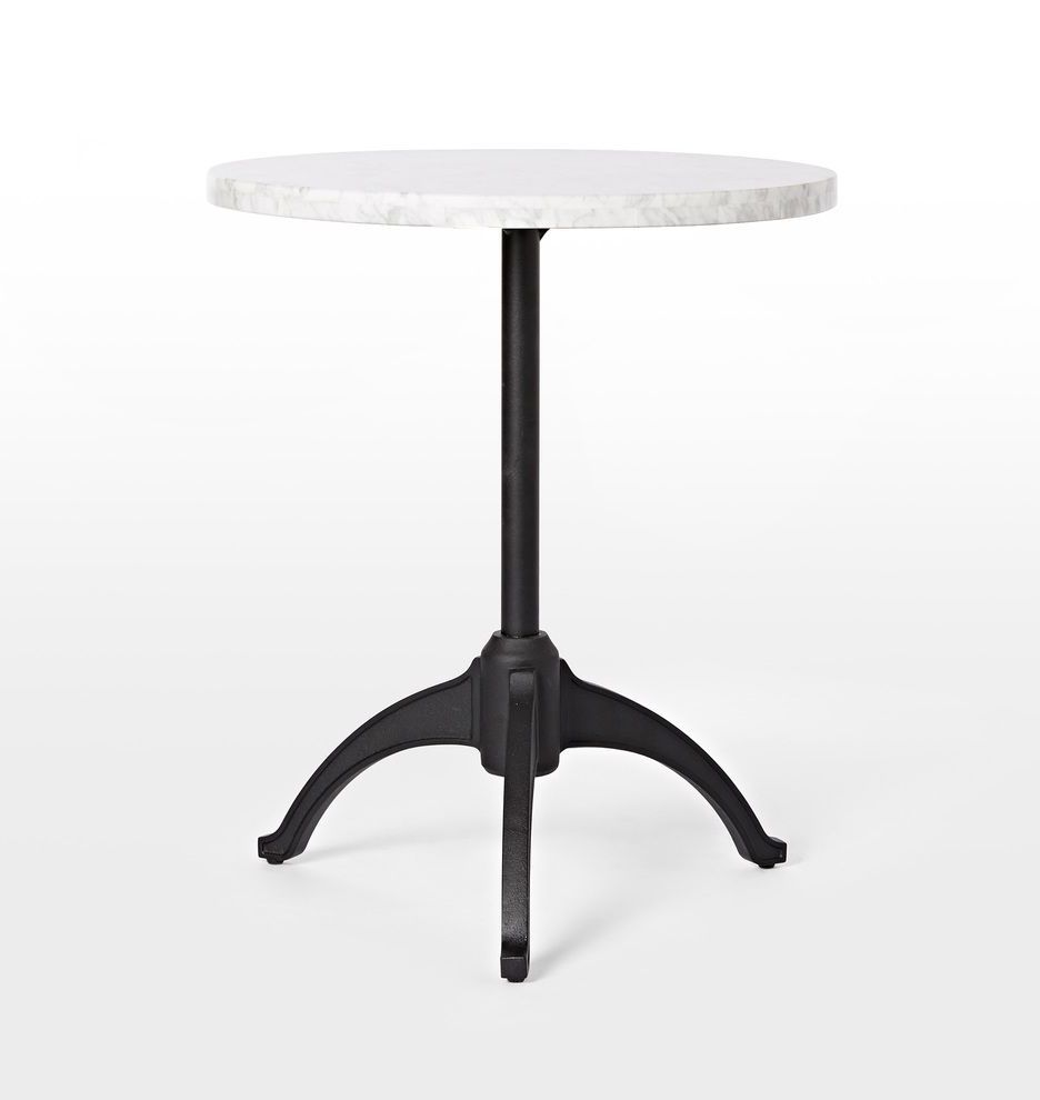Most Recent Blair Bistro Tables Intended For Grove Marble Round Bistro Table (View 1 of 25)