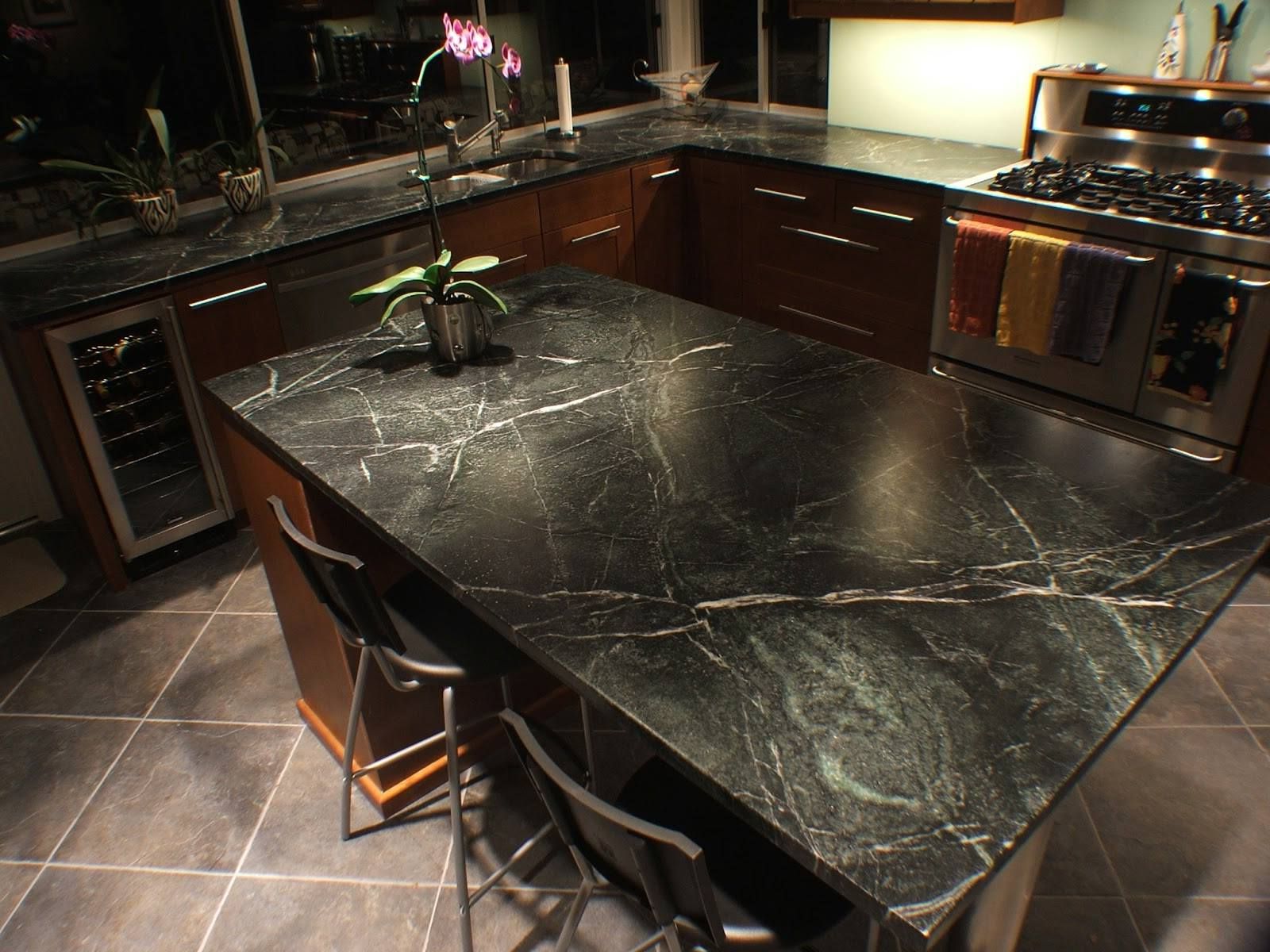 Most Recently Released Ten Reasons To Choose Soapstone Countertops – Wow! Local In In Upland Marble Kitchen Islands (View 5 of 25)