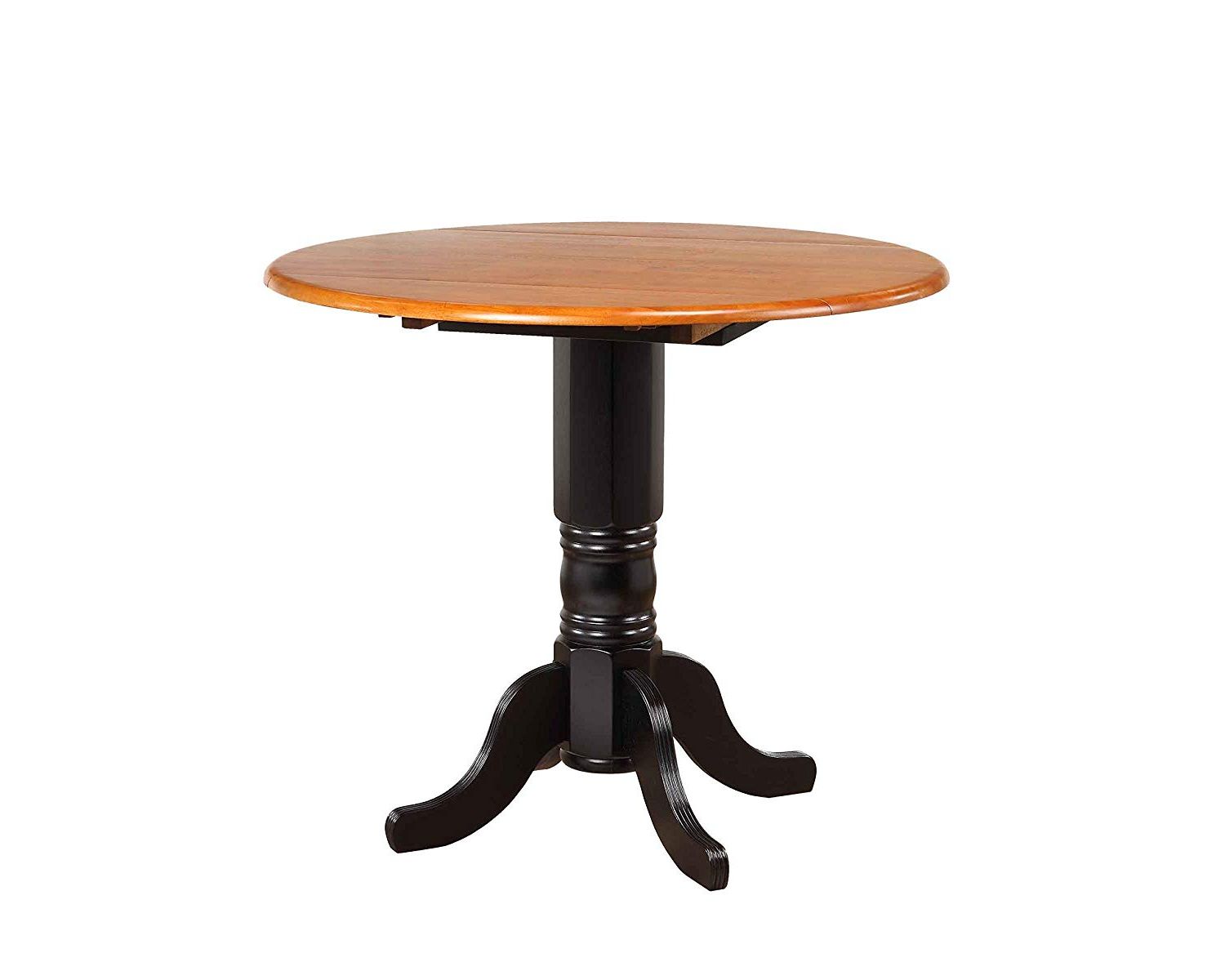 Popular Amazon: Sunset Trading Round Drop Leaf Pub Table In Intended For Blair Bistro Tables (View 8 of 25)