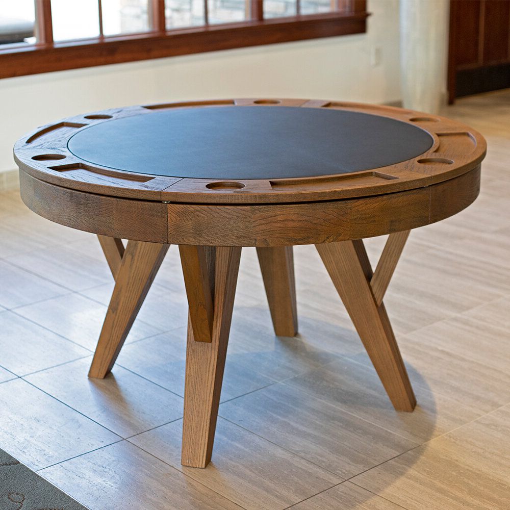 Trendy Santa Barbara Two In One Round Dining Table With Regard To Cleary Oval Dining Pedestal Tables (View 14 of 25)