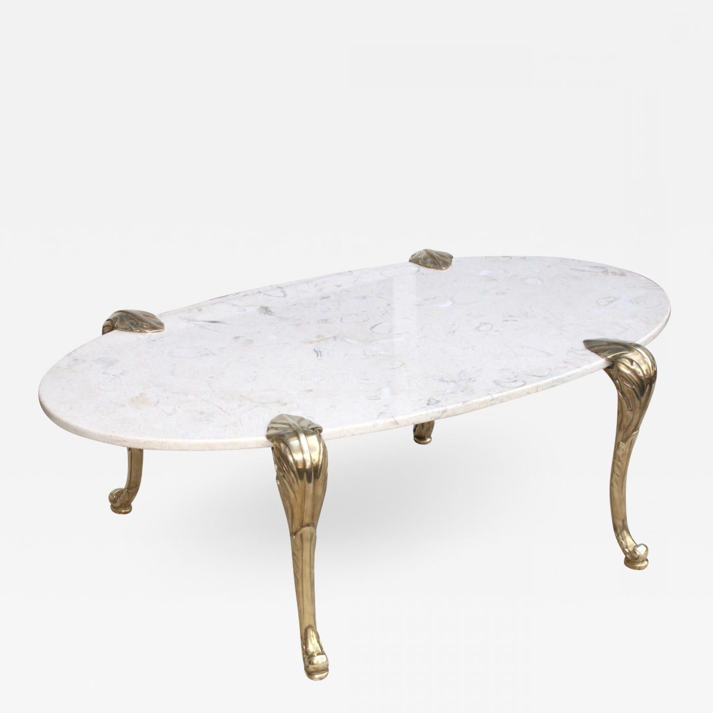 Well Liked Chapman Mfg. Co. – 1970's Marble And Brass Coffee Table Attributed To  Chapman Throughout Chapman Round Marble Dining Tables (Photo 4 of 25)
