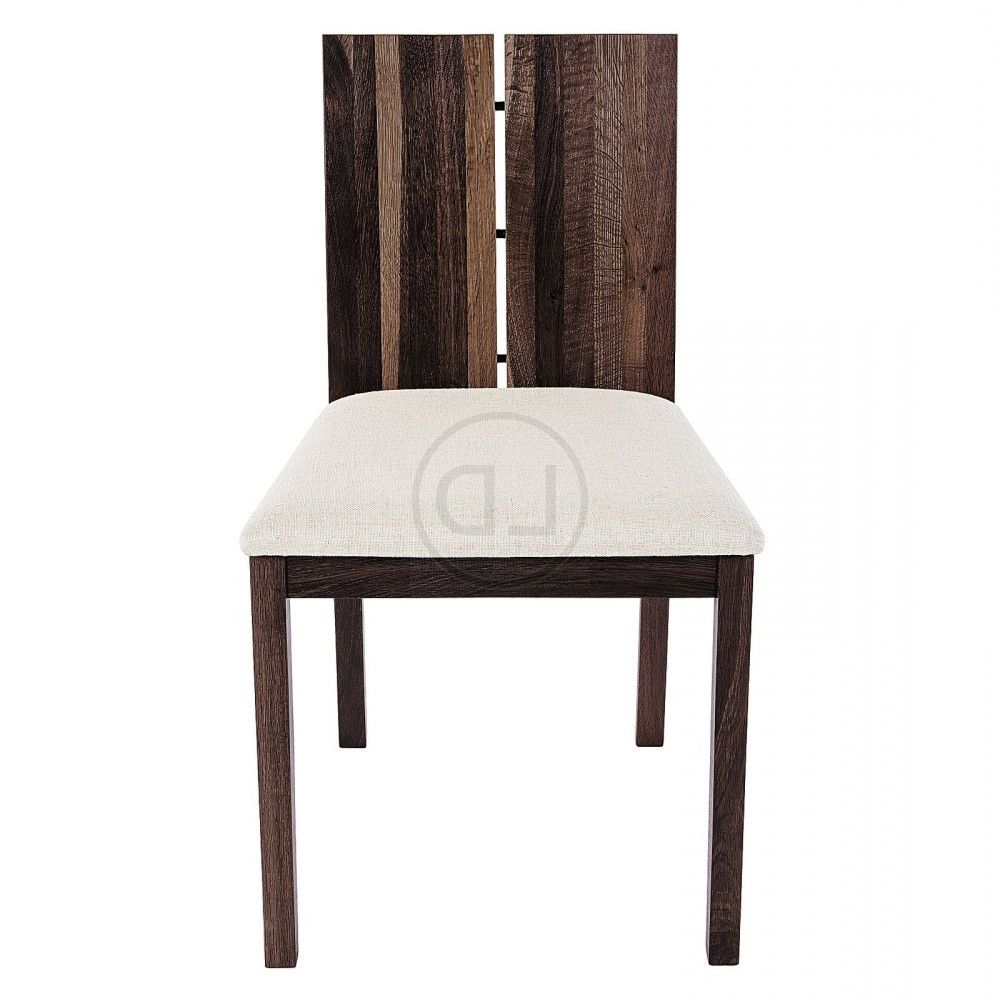 2019 Dining Tables In Smoked/seared Oak Pertaining To Obi Seared Oak Split Back Dining Chair (View 21 of 25)