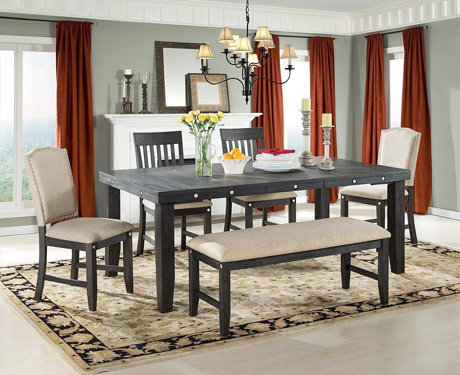 2019 Provence Accent Dining Tables In Amazon – Vilo Home Marseille Provence Parsons Chair (set (Photo 6 of 25)