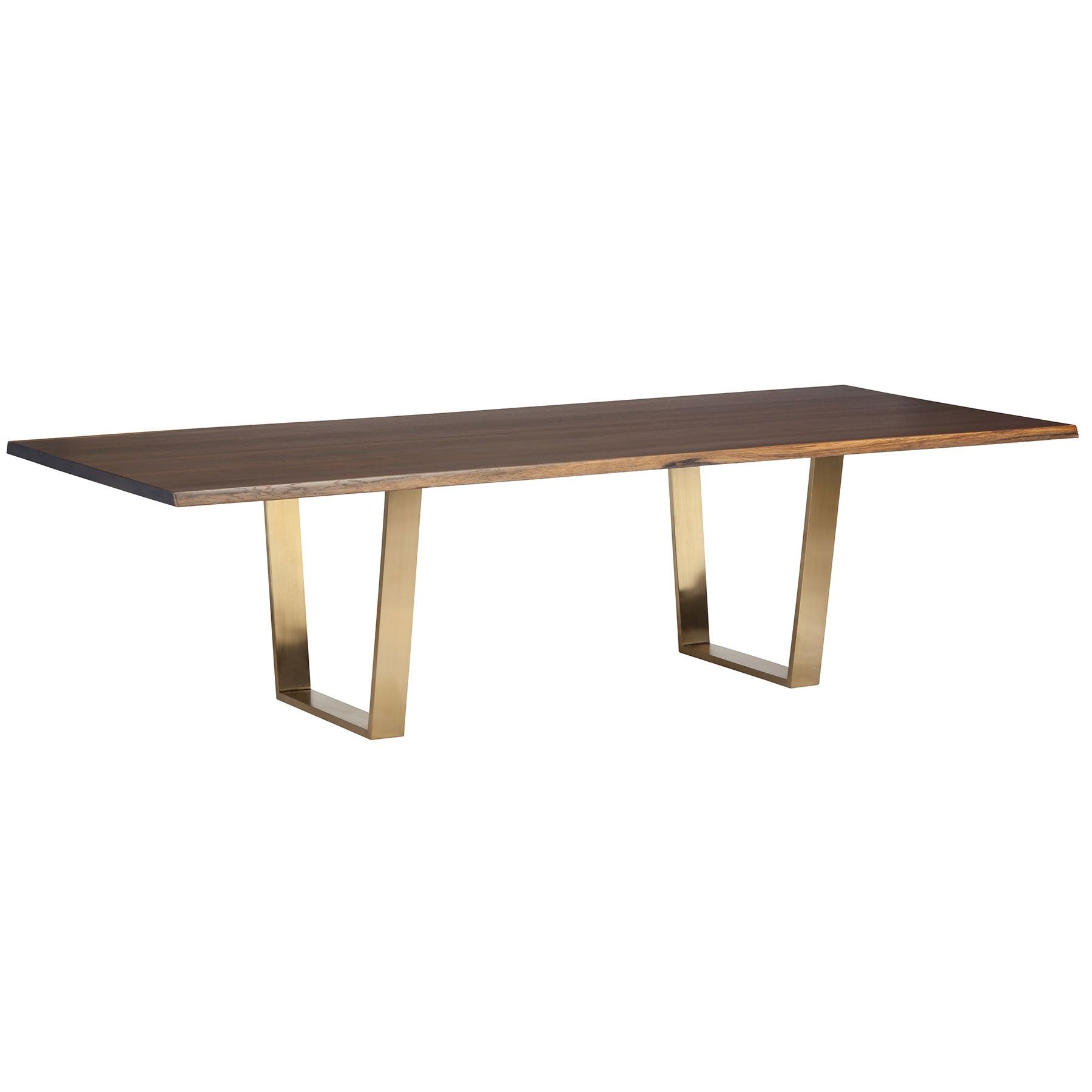 2019 Versailles Dining Table – Seared Oak / Gold For Dining Tables In Seared Oak (Photo 4 of 25)