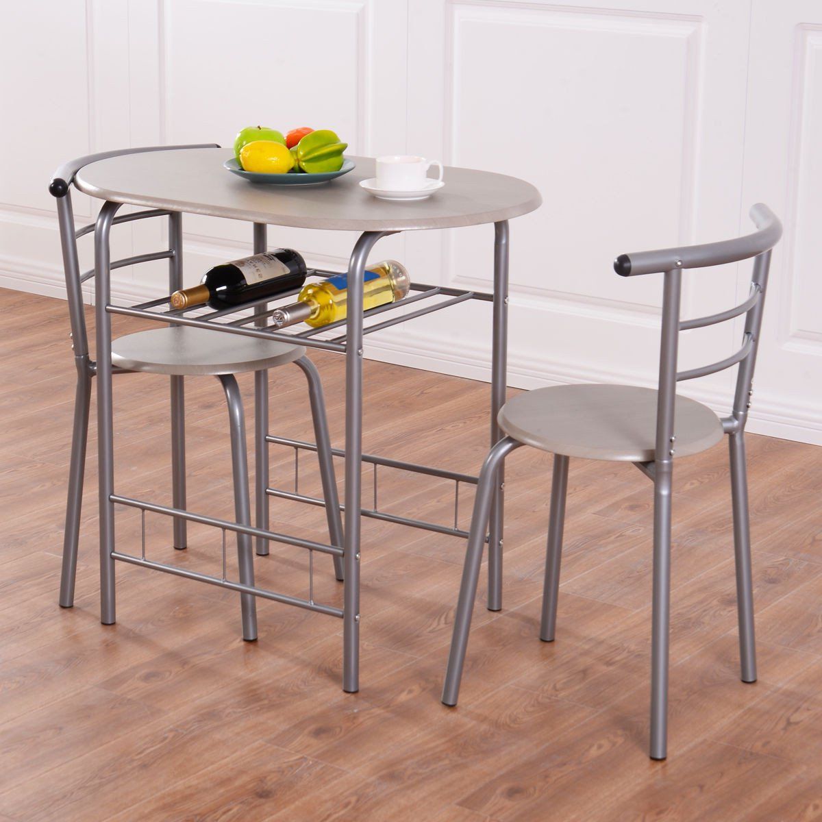 3 Pieces Dining Tables And Chair Set With 2020 3 Piece Bistro Dining Table Set (Photo 22 of 25)
