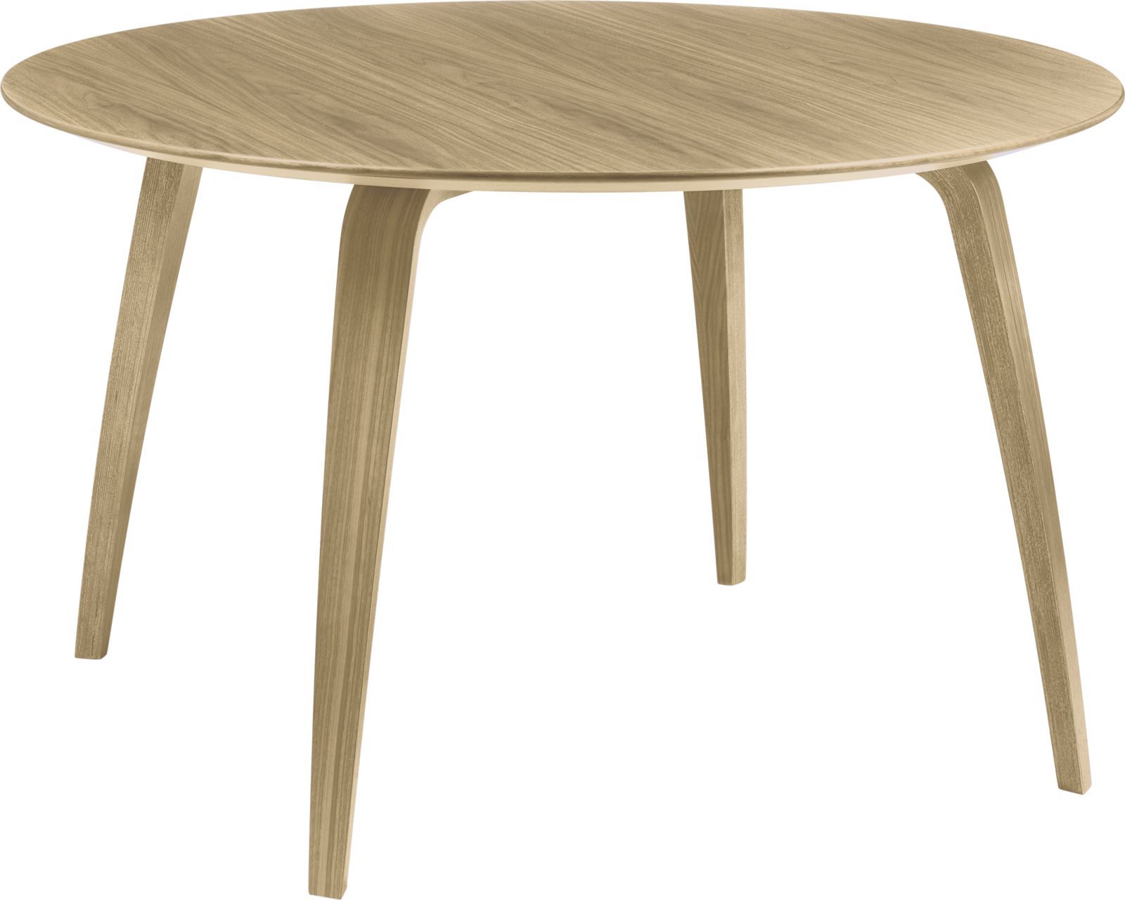Current Gubi – Gubi Dining Tables, Round, Rectangular & Elliptical With Dining Tables With Stained Ash Walnut (View 11 of 25)