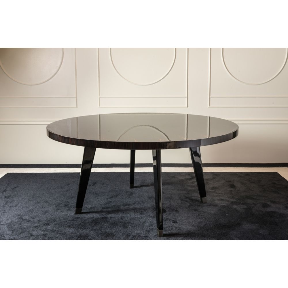Dom Edizioni Fabrice Round Dining Table With Regard To Popular Dom Round Dining Tables (Photo 1 of 25)
