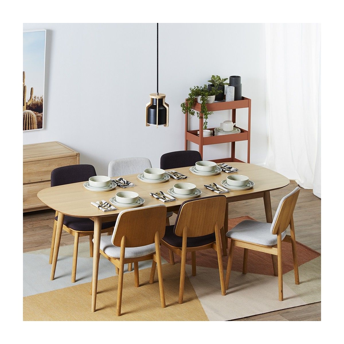 Favorite Stockholm Extension Dining Table (oak) Pertaining To Extension Dining Tables (View 3 of 25)