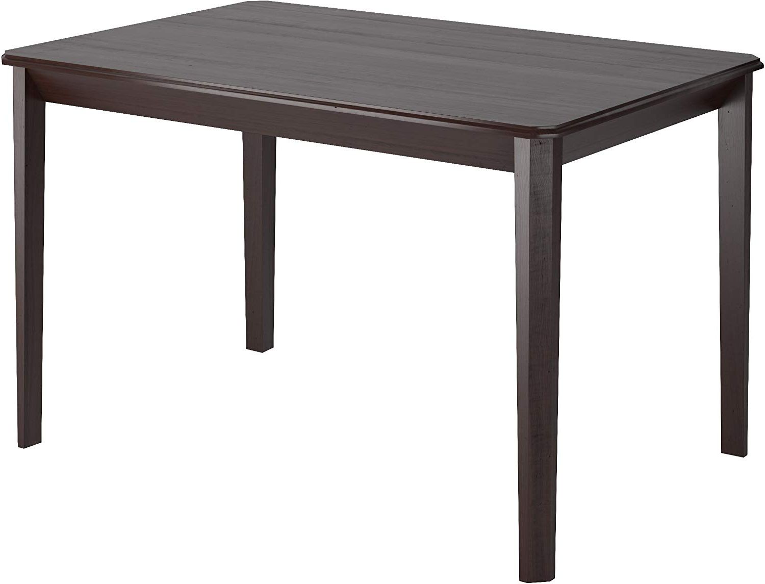Latest Amazon – Corliving Atwood Dining Table, 47", Cappuccino Regarding Atwood Transitional Square Dining Tables (Photo 1 of 25)