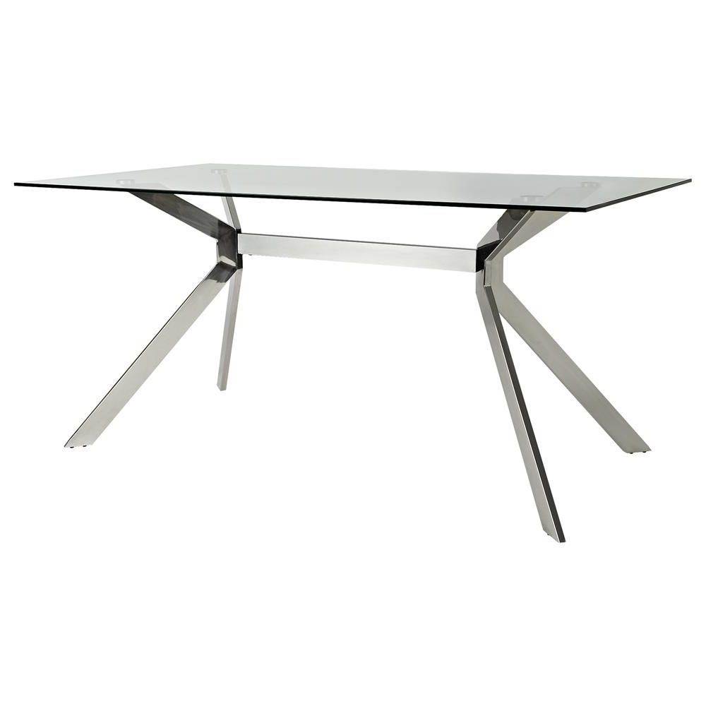 Latest Atelier – Urban Classic – Glass Top Dining Table With Within Glass Top Condo Dining Tables (Photo 2 of 25)