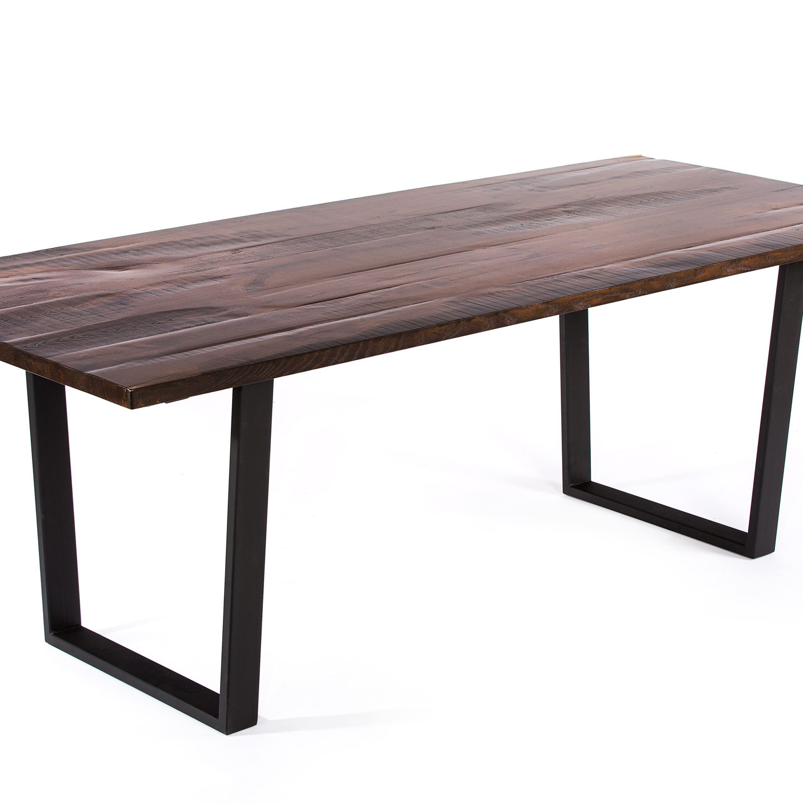 Most Popular Dining Tables With Stained Ash Walnut Intended For Buy A Handmade The Trenton Reclaimed Wood Dining Table (Photo 12 of 25)