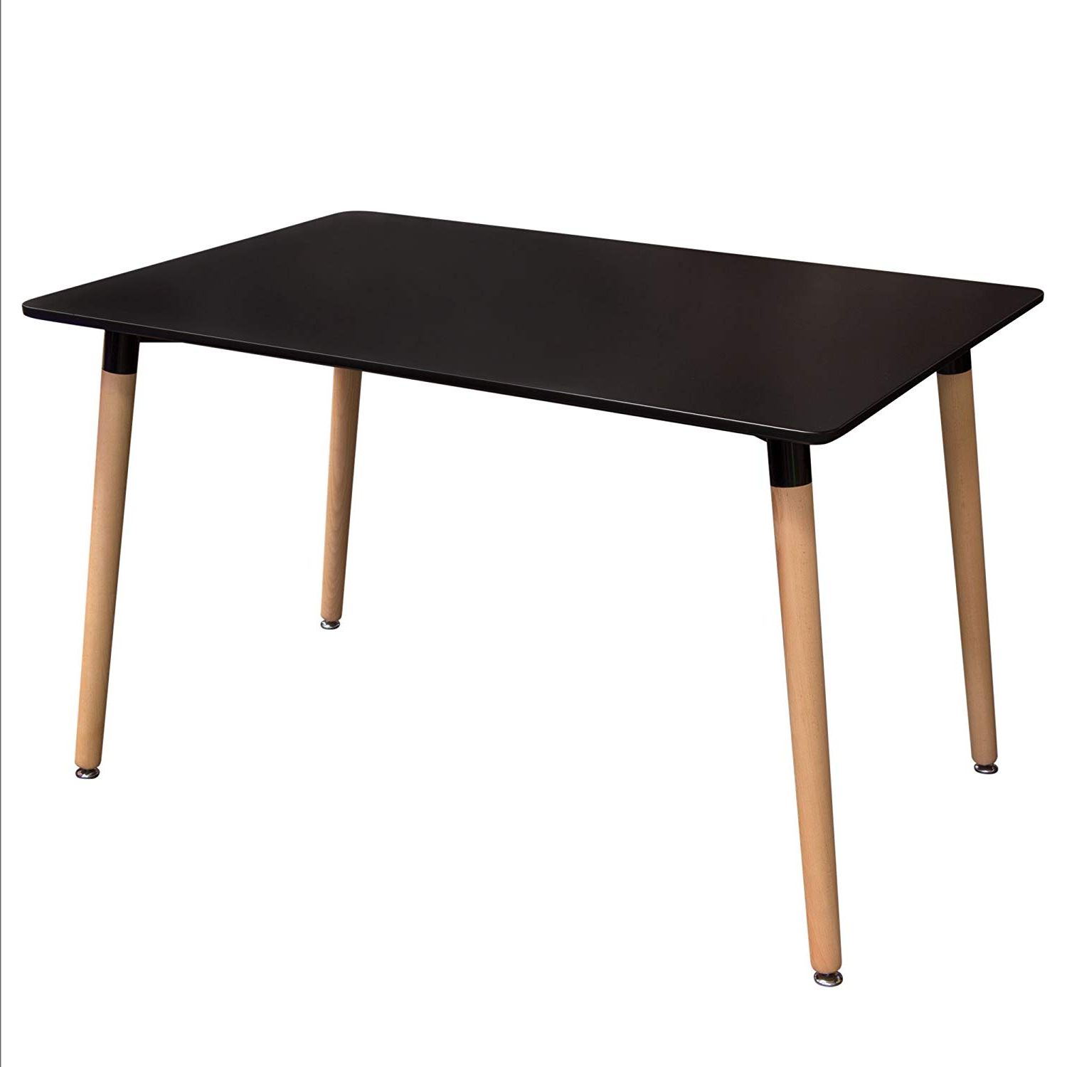 Most Recently Released Amazon – Diamond Furniture Tangodcbl Tango Rectangular Pertaining To Dining Tables With Black U Legs (Photo 11 of 25)