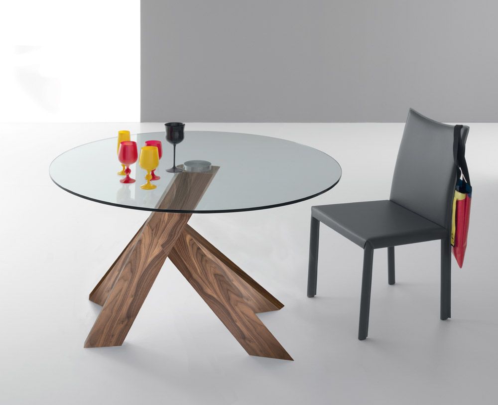 Most Up To Date Retro Round Glasstop Dining Tables With Regard To Moa Dining Tables (View 4 of 25)