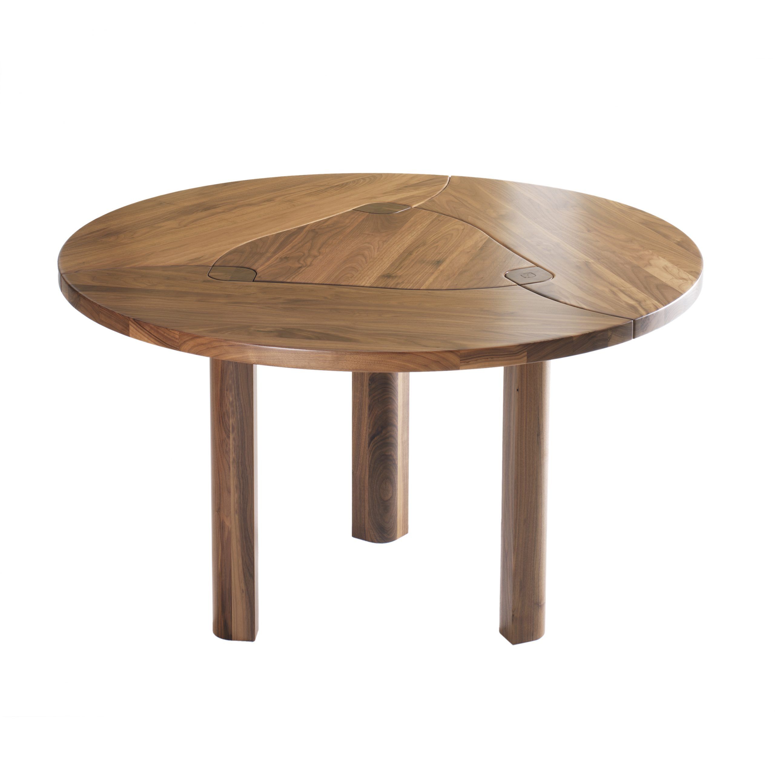 Newest Solid Wood Circular Dining Tables White With Regard To Glass Walnut Dining Table Choice Image – Round Dining Room (View 16 of 25)