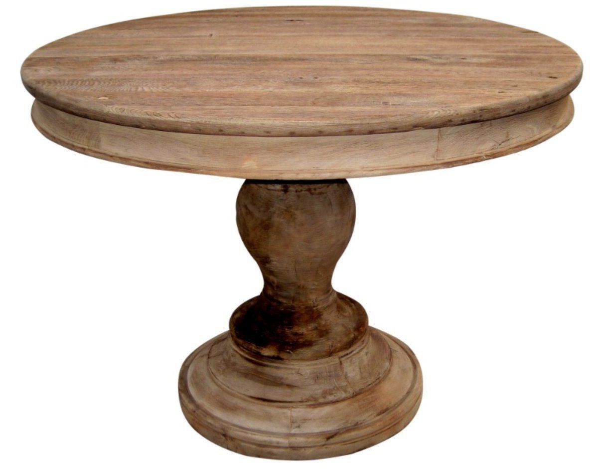 Round Pedestal Intended For Most Popular Small Round Dining Tables With Reclaimed Wood (Photo 3 of 25)