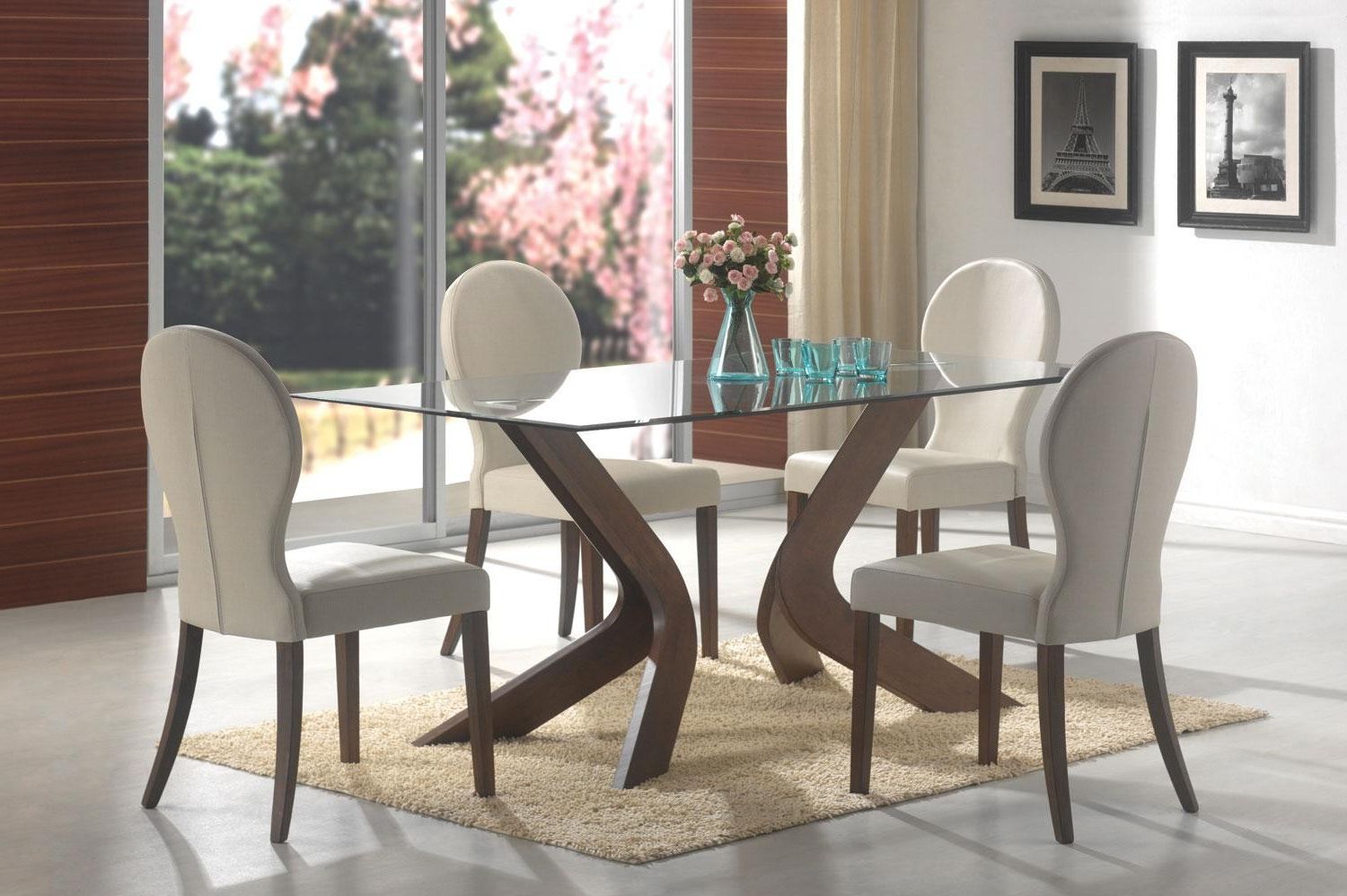 San Vicente Five Piece Dining Set Lowest Price – Sofa With Current Medium Elegant Dining Tables (View 6 of 25)
