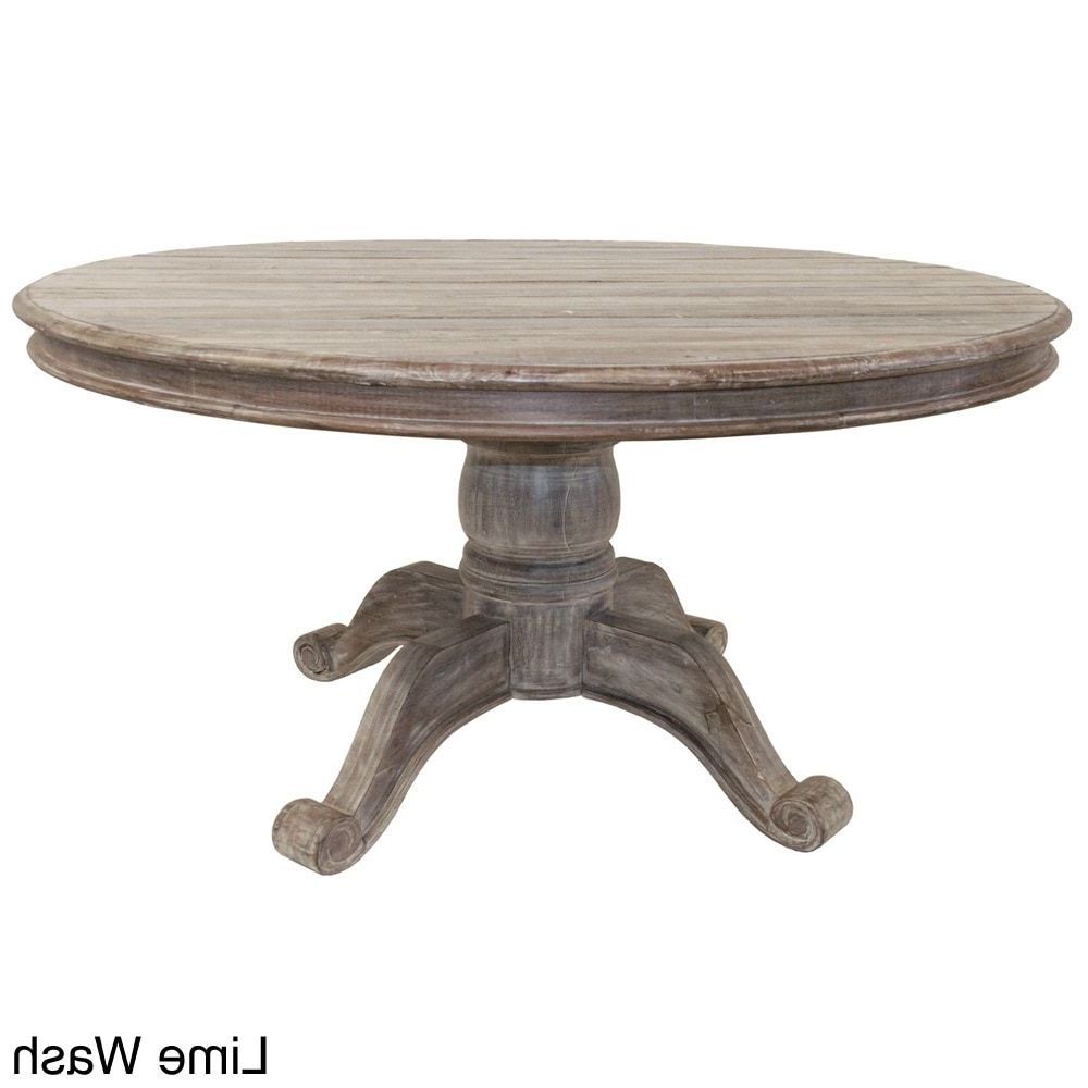 Small Round Dining Tables With Reclaimed Wood Within Most Up To Date Hamshire Reclaimed Wood 60 Inch Round Dining Tablekosas (Photo 2 of 25)