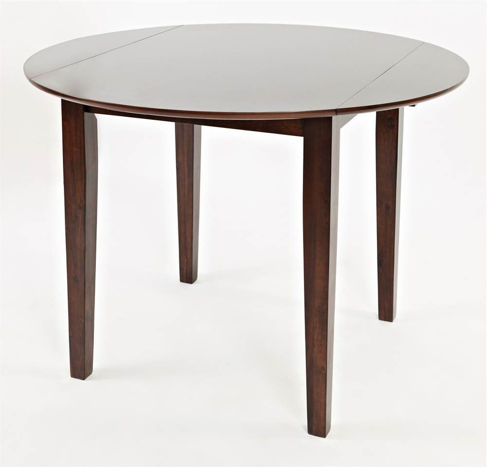 Transitional Drop Leaf Casual Dining Tables With Regard To Well Liked Amazon: Jofran 1659 42 Everyday Classics Round Cherry (View 8 of 25)