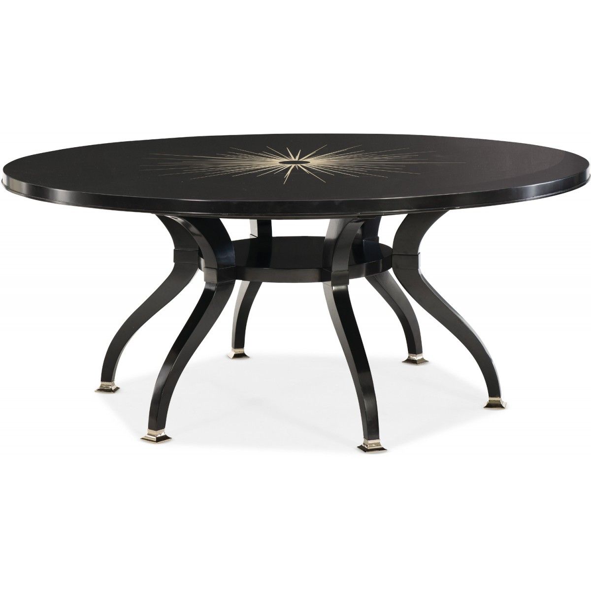 Trendy Eclipse Dining Tables Throughout Caracole Classic Total Eclipse 60" Round Dining Table (Photo 25 of 25)