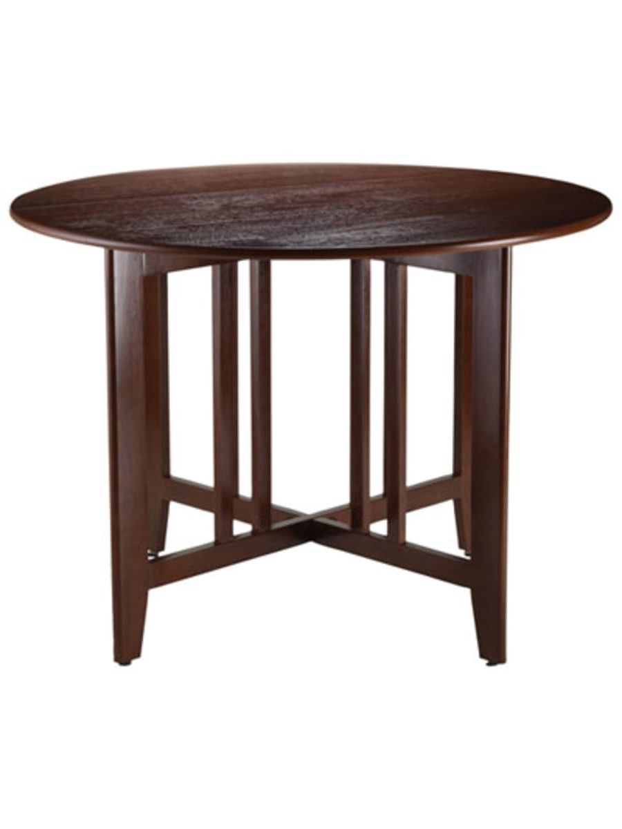 Trendy Winsome Alamo Transitional 4 Seating Double Drop Leaf Round For Transitional 4 Seating Double Drop Leaf Casual Dining Tables (Photo 1 of 25)