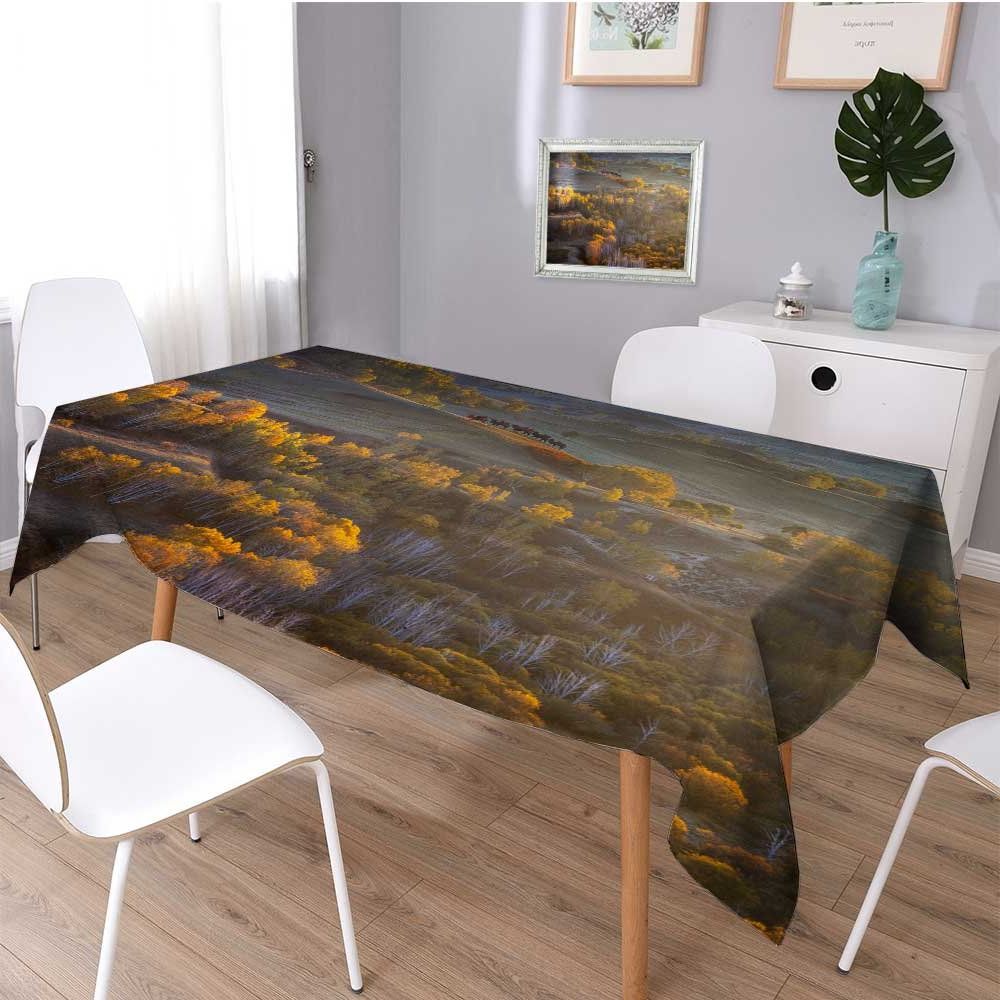 Well Known Amazon: Scocici1588 Linen Square Tablecloth Cixin Qiu Pertaining To Dom Square Dining Tables (Photo 15 of 25)