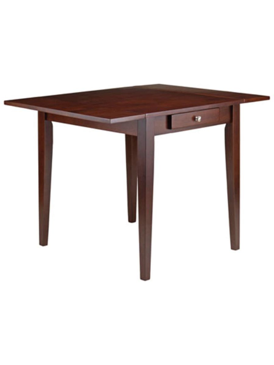 Featured Photo of 2024 Latest Transitional Antique Walnut Drop-leaf Casual Dining Tables