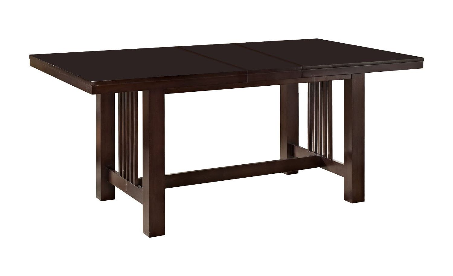 Featured Photo of 25 Collection of Wood Kitchen Dining Tables with Removable Center Leaf