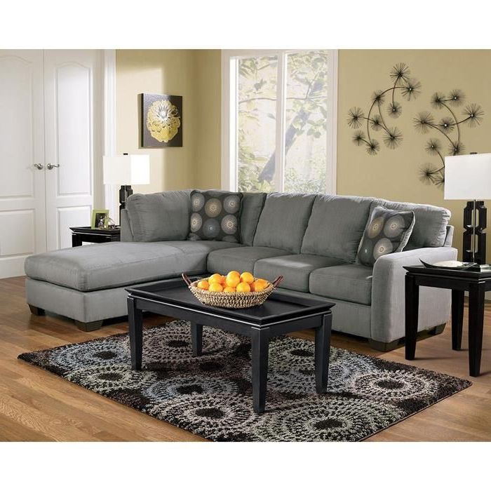 2pc Burland Contemporary Sectional Sofas Charcoal Throughout Most Up To Date Zella 2 Piece Sectional In Charcoal (View 20 of 25)