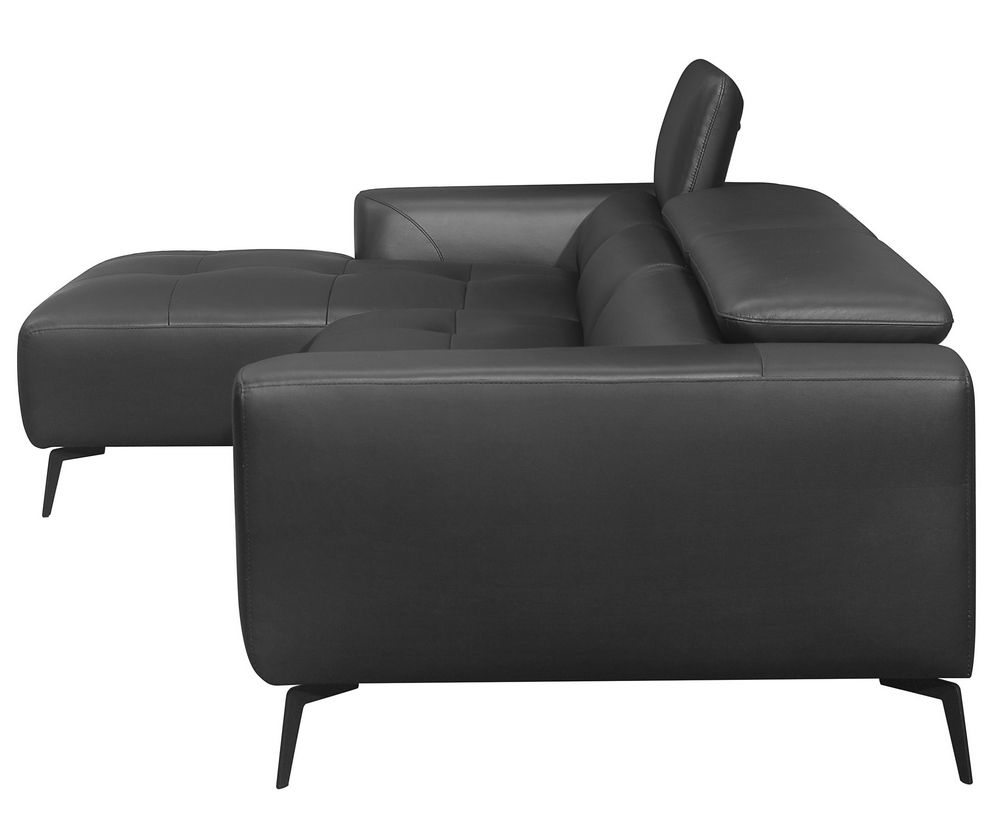 [%Argonne 2 Pc Black Top Grain Leather Raf Sectional Sofa With Regard To Latest Matilda 100% Top Grain Leather Chaise Sectional Sofas|Matilda 100% Top Grain Leather Chaise Sectional Sofas In Well Known Argonne 2 Pc Black Top Grain Leather Raf Sectional Sofa|2017 Matilda 100% Top Grain Leather Chaise Sectional Sofas Pertaining To Argonne 2 Pc Black Top Grain Leather Raf Sectional Sofa|Most Current Argonne 2 Pc Black Top Grain Leather Raf Sectional Sofa Regarding Matilda 100% Top Grain Leather Chaise Sectional Sofas%] (View 19 of 25)