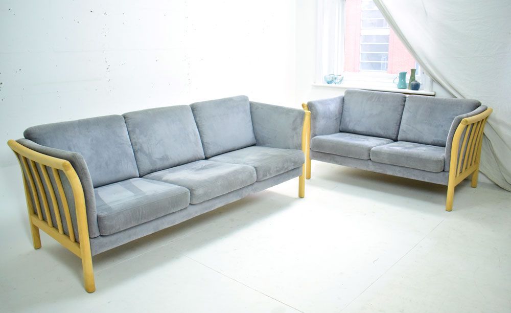 Danish Homestore Regarding Molnar Upholstered Sectional Sofas Blue/gray (Photo 17 of 25)