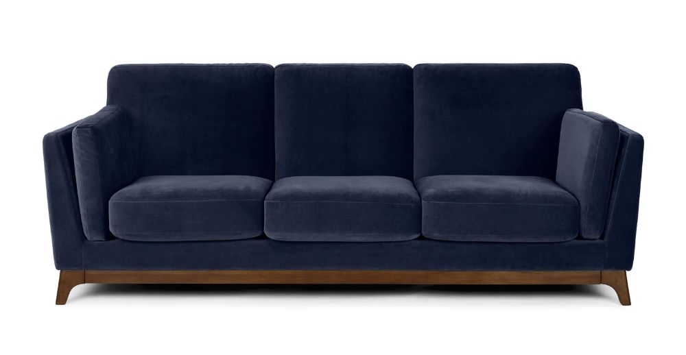 Modern, Mid Century And Pertaining To Dove Mid Century Sectional Sofas Dark Blue (View 22 of 25)