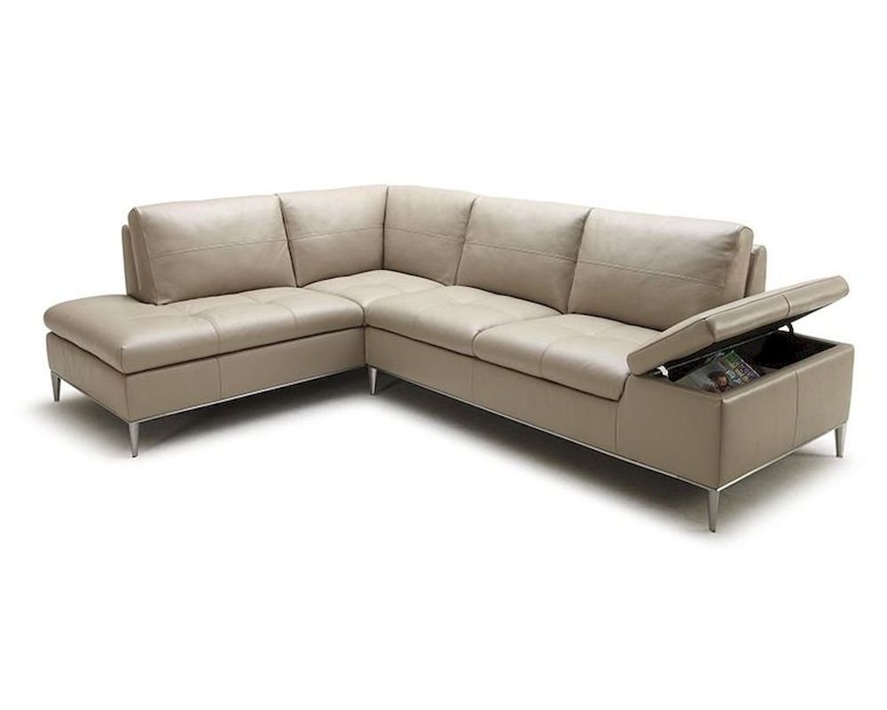 Modern Sectional Sofa W/ Chaise 44l6008 Pertaining To Most Recently Released 3pc Ledgemere Modern Sectional Sofas (Photo 22 of 25)