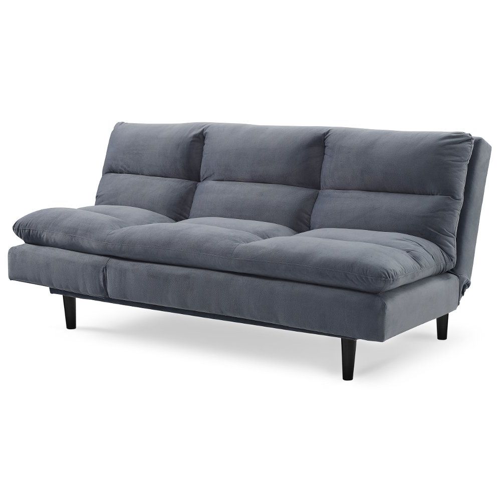 Most Current Heavenly Dusty Blue Convertible Sofa Bed – Monterrey In Regarding Brayson Chaise Sectional Sofas Dusty Blue (View 1 of 25)