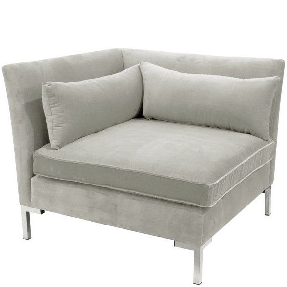 Most Popular 4pc Alexis Sectional With Silver Metal Y Legs – Skyline Within 4pc Alexis Sectional Sofas With Silver Metal Y Legs (View 3 of 25)
