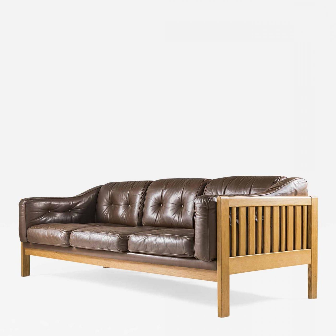 Most Recent Florence Mid Century Modern Right Sectional Sofas Cognac Tan Intended For Mid Century Couch Leather (View 9 of 25)