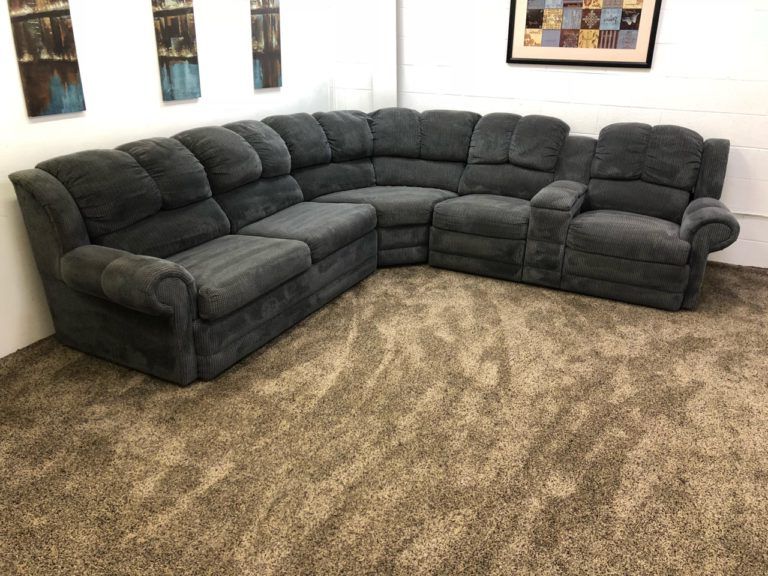 Most Recent Hugo Chenille Upholstered Storage Sectional Futon Sofas For (Reserved) #1284  3 Piece Blue Chenille Reclining (View 7 of 25)