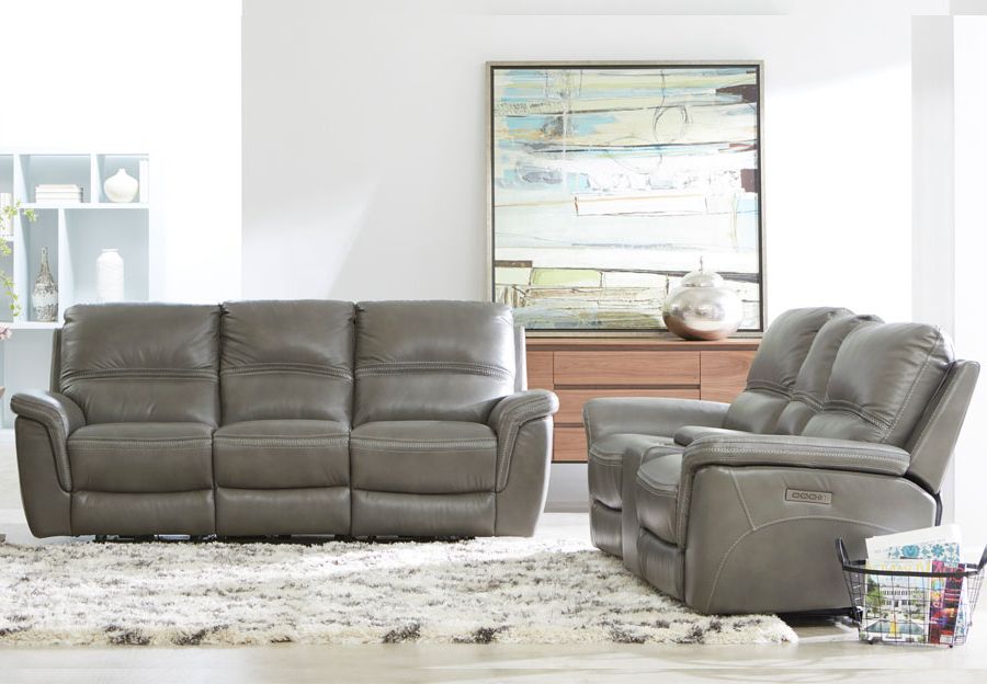 Most Recently Released Mason Leather Reclining Sofa With Power Headrest And Inside Magnus Brown Power Reclining Sofas (View 9 of 15)