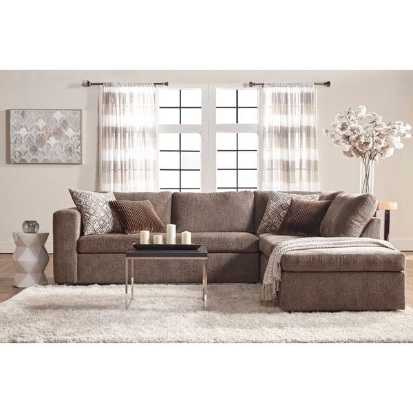Newest Hannah Left Sectional Sofas In Shop Patras Contemporary Tan Left Hand Facing Sectional (View 23 of 25)
