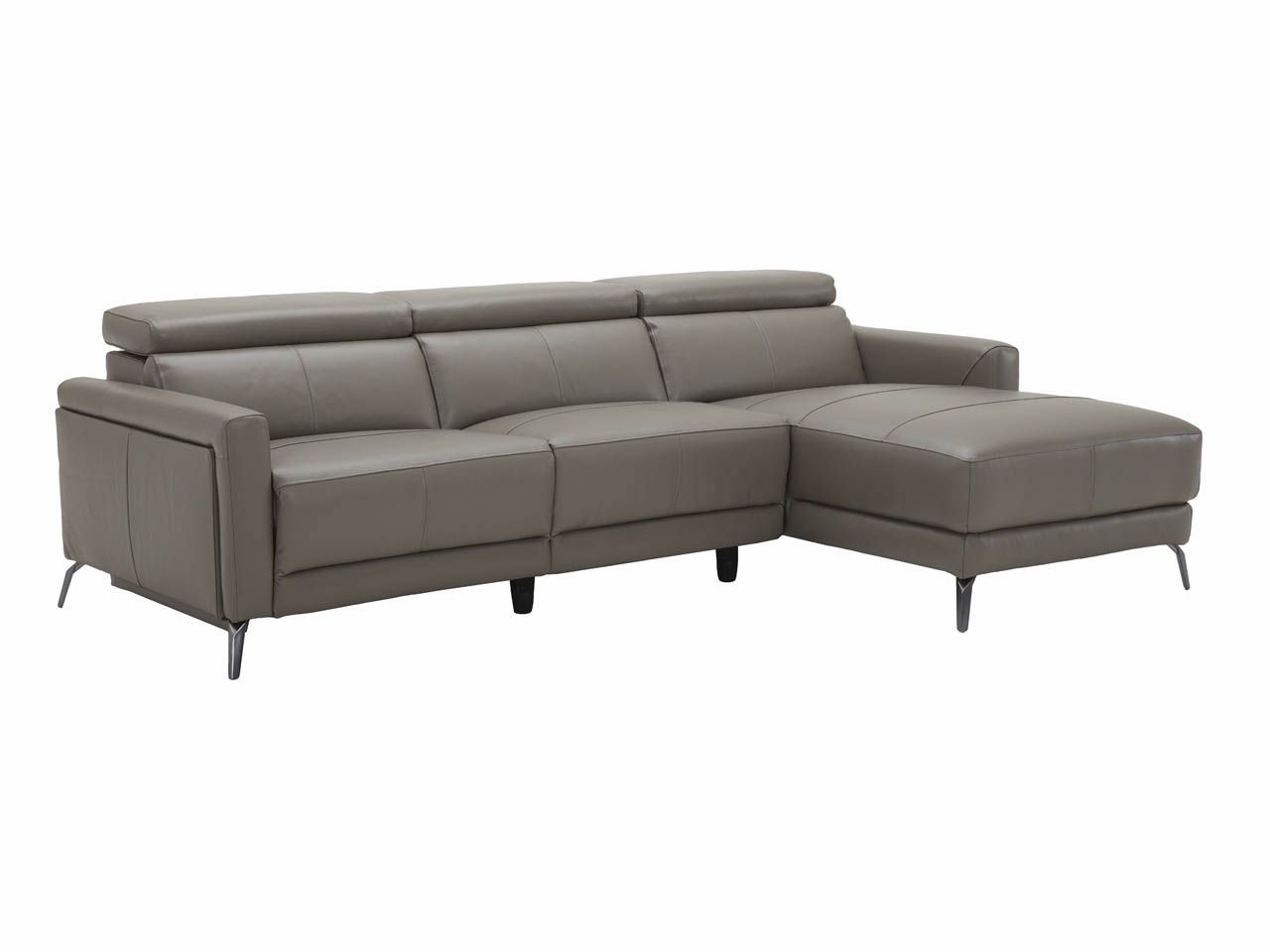 Palisades Reclining Sectional Sofas With Left Storage Chaise In Favorite Levi Left Facing Chaise Sectional W/ Power Recliner In (Photo 11 of 25)