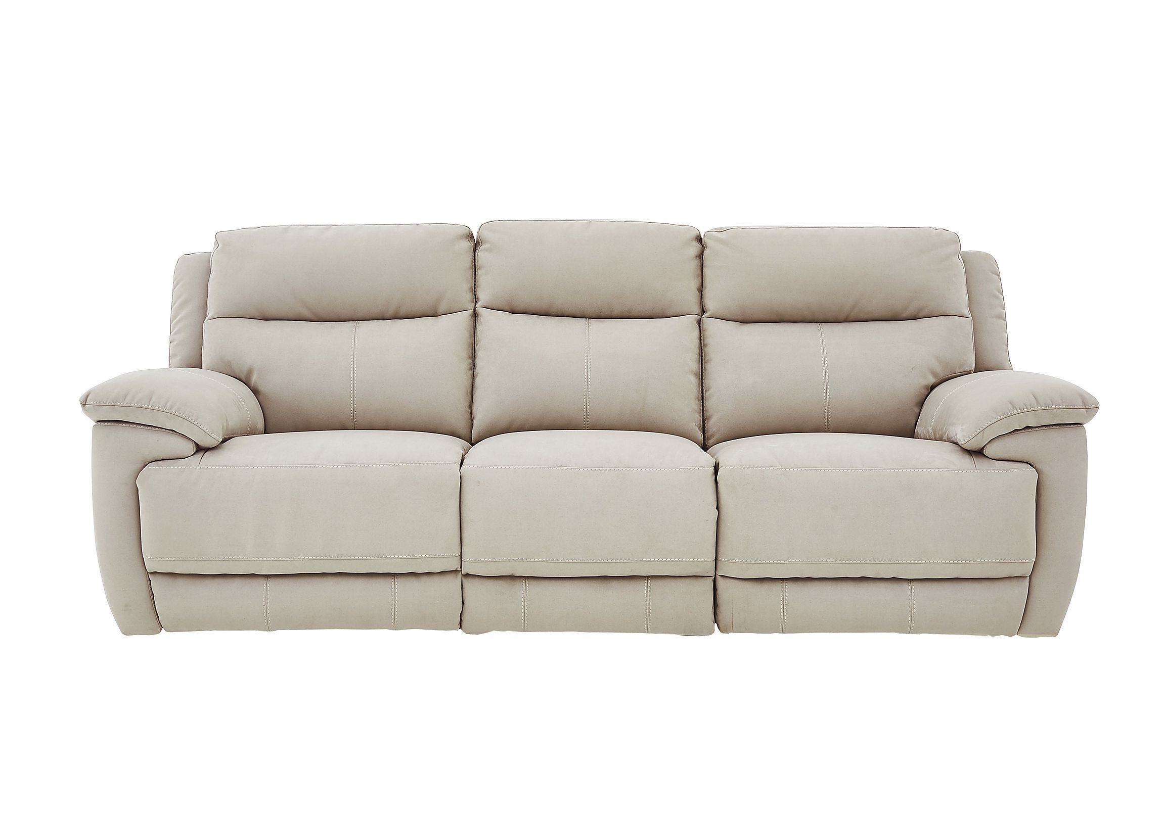 Preferred 2pc Luxurious And Plush Corduroy Sectional Sofas Brown Within Great Value Modern 3 Seater Sofa With Touchably Soft Touch (View 18 of 25)
