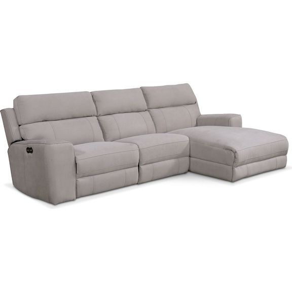 Recent Copenhagen Reclining Sectional Sofas With Left Storage Chaise With Newport 3 Piece Power Reclining Sectional With Left Facing (View 8 of 25)