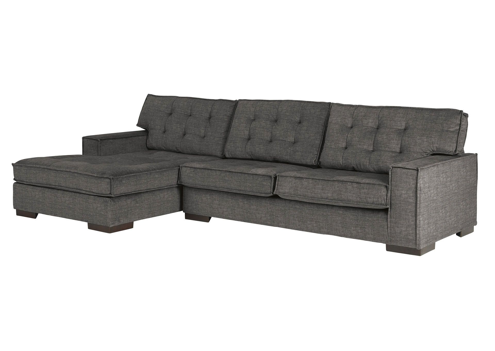 Recent Coulee Point 2 Piece Sectional With Chaise Ashley Intended For 2pc Burland Contemporary Sectional Sofas Charcoal (View 2 of 25)