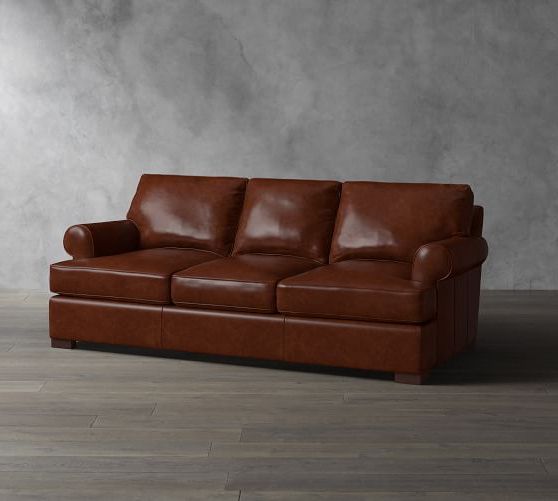Recent Grand Leather Sofa – Wood Chair Regarding Harmon Roll Arm Sectional Sofas (Photo 19 of 25)