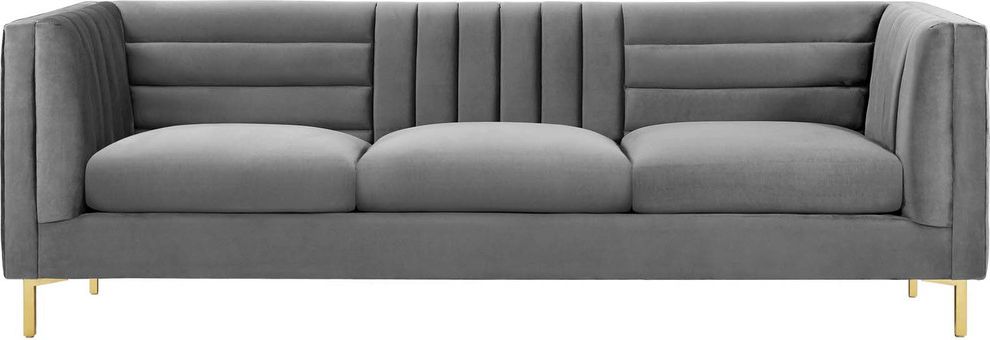 Riley Retro Mid Century Modern Fabric Upholstered Left Facing Chaise Sectional Sofas Pertaining To Preferred Nash Sofa – Contemporary – Sofas  Hedgeapple (Photo 15 of 25)
