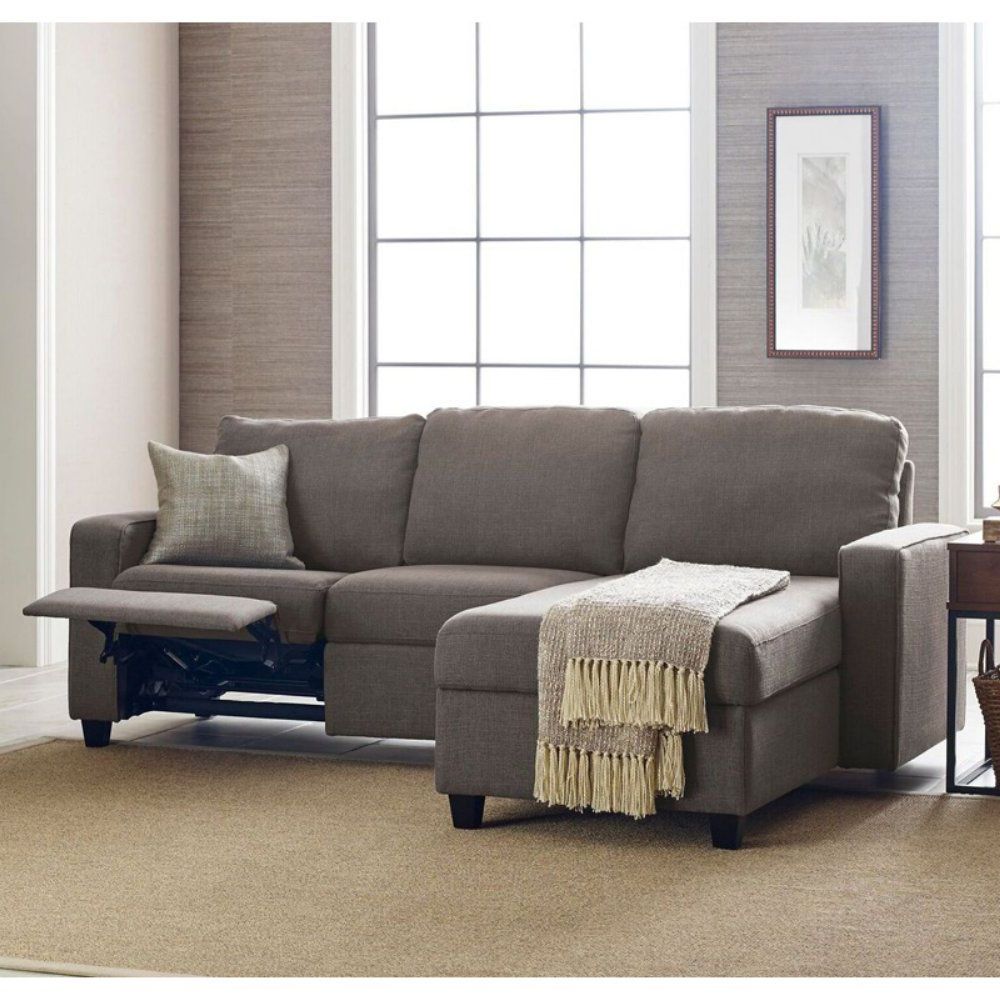 Serta Palisades Reclining Sectional With Storage Chaise Within Most Recent Copenhagen Reclining Sectional Sofas With Left Storage Chaise (View 19 of 25)