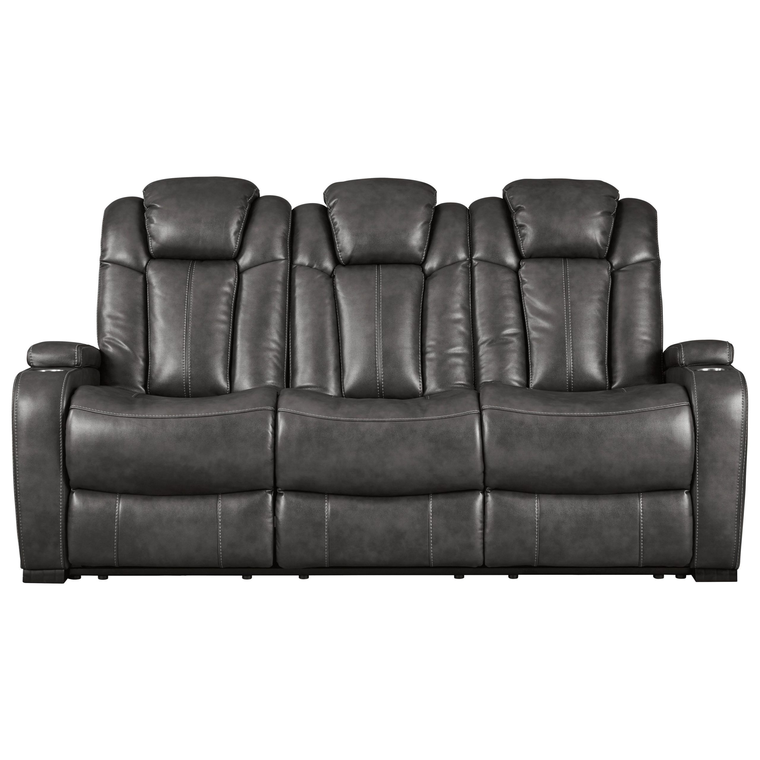Signature Designashley Turbulance Contemporary Faux For Trendy Power Reclining Sofas (View 1 of 15)