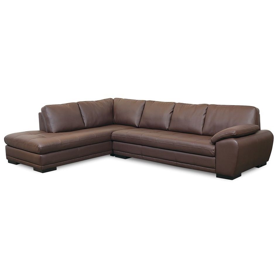Well Liked 2pc Burland Contemporary Chaise Sectional Sofas Regarding Palliser Miami Contemporary 2 Piece Sectional With Corner (View 5 of 25)