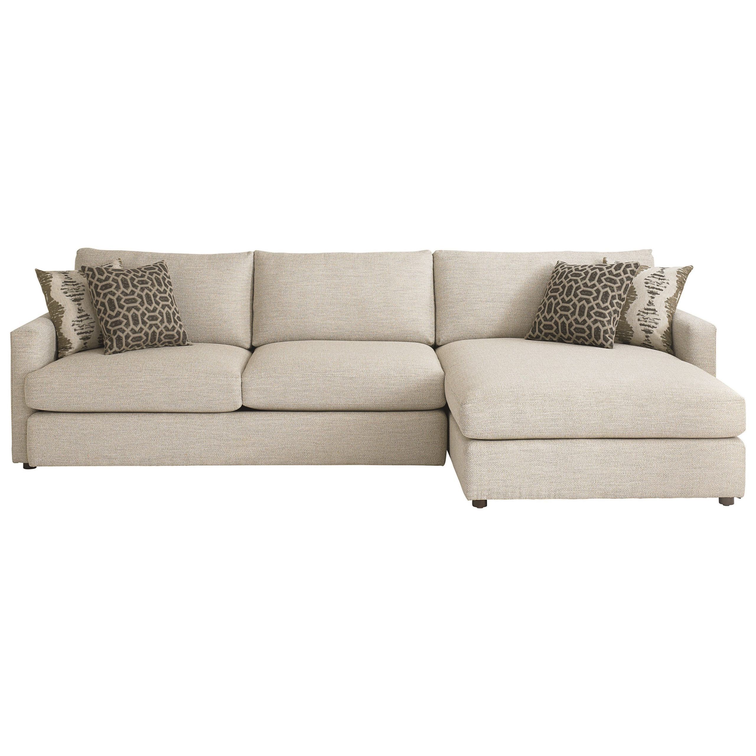 Widely Used Hannah Left Sectional Sofas Within Bassett Allure Contemporary Sectional With Left Arm Facing (Photo 12 of 25)
