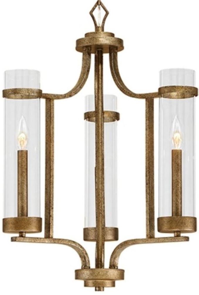 Antique Gild Two Light Chandeliers With Fashionable Milan Vintage Gold Candlestick Chandelier 20"Wx26"H (View 12 of 15)