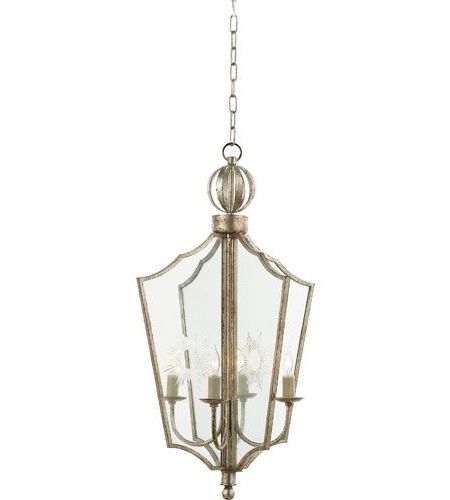 Burnished Silver 25 Inch Four Light Chandeliers In Newest Visual Comfort Studio Maher 4 Light Pendant In Burnished (View 3 of 15)